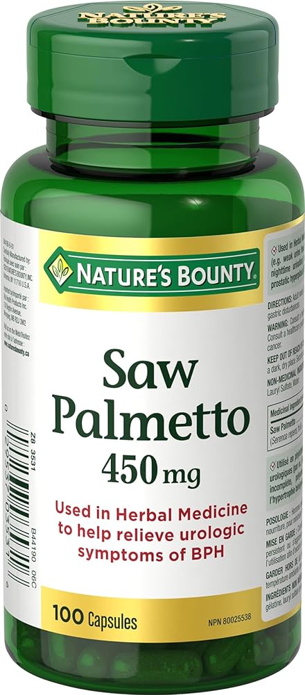 Nature’s Bounty Saw Palmetto Supp...