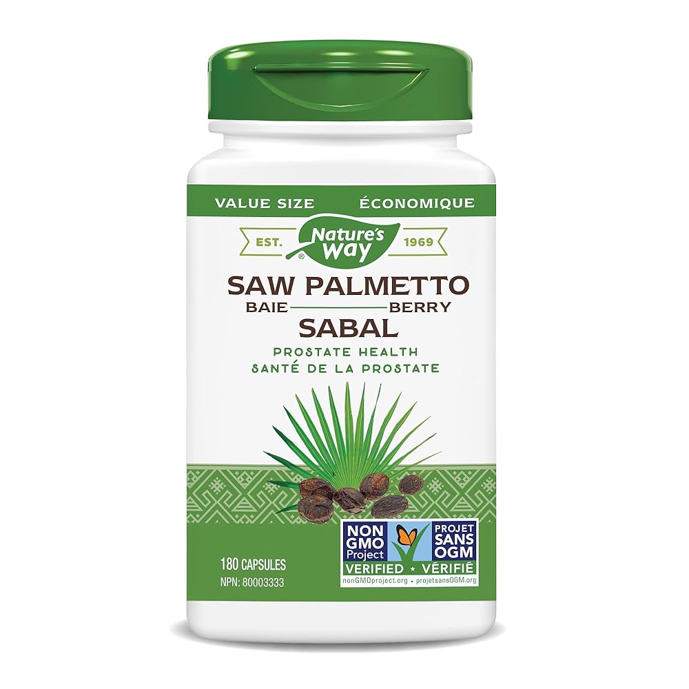 Nature’s Way Saw Palmetto Softgels