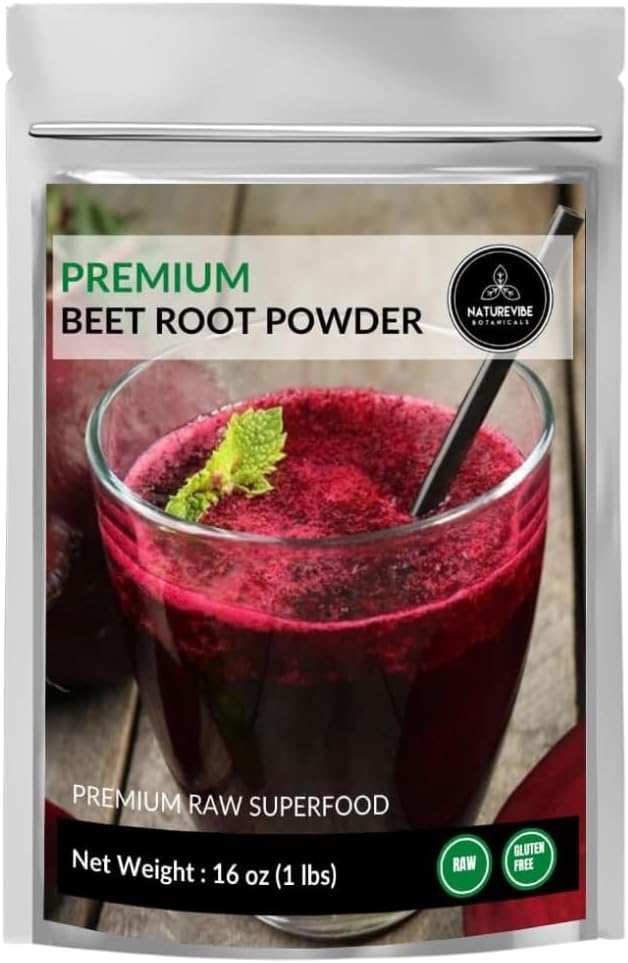 Naturevibe Beet Root Powder – 1 lb
