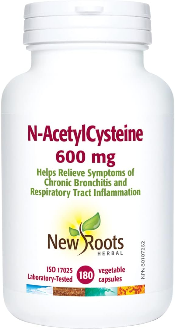 New Roots Herbal NAC 600mg Capsules