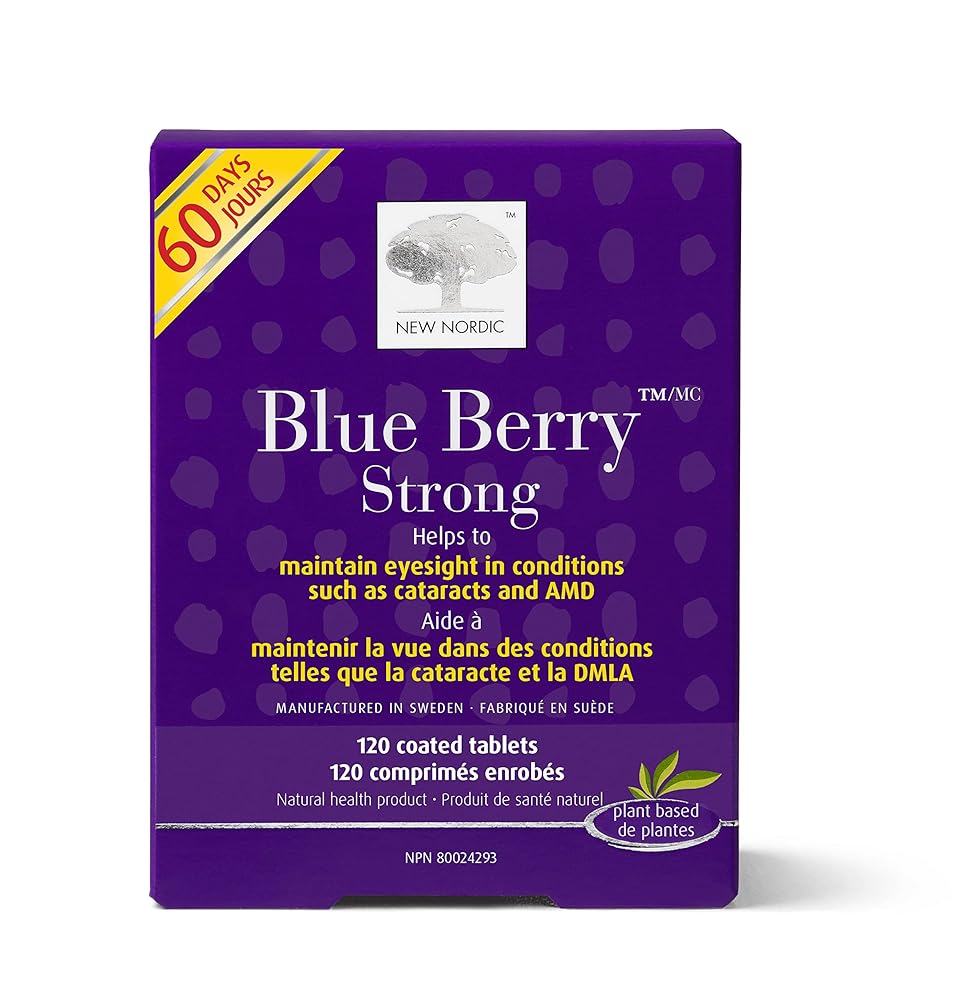 Nordic Blue Berry Strong Vision Support