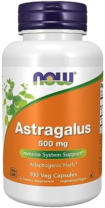 NOW Astragalus 500mg Capsules – 1...