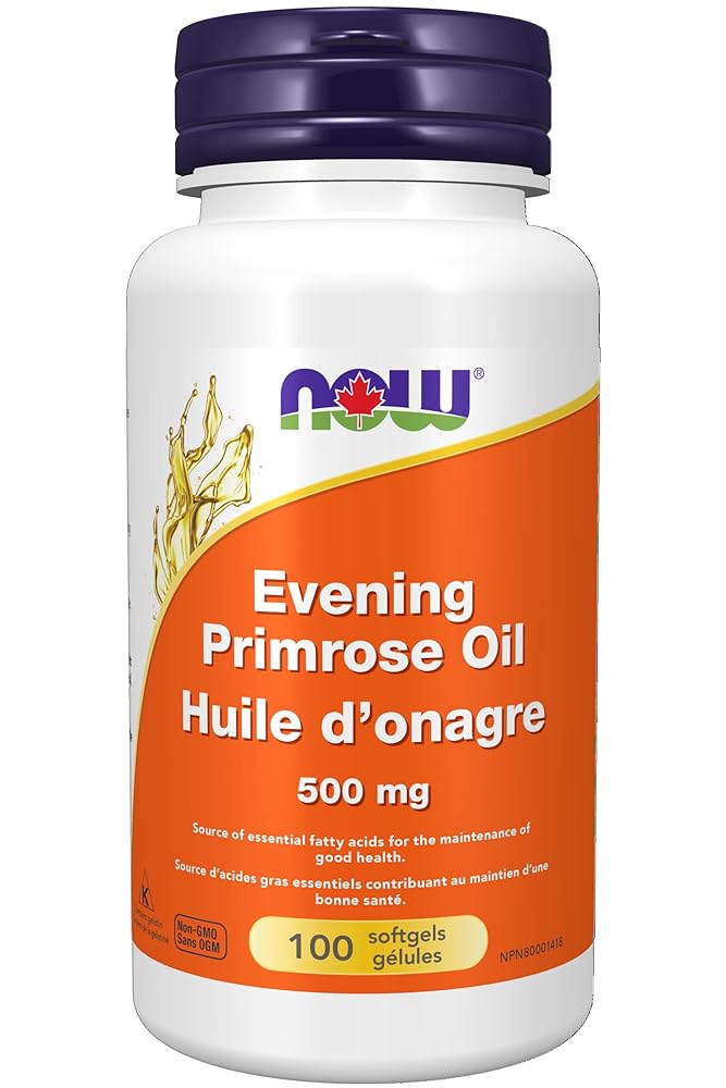 NOW Evening Primrose Oil Softgels, 100ct