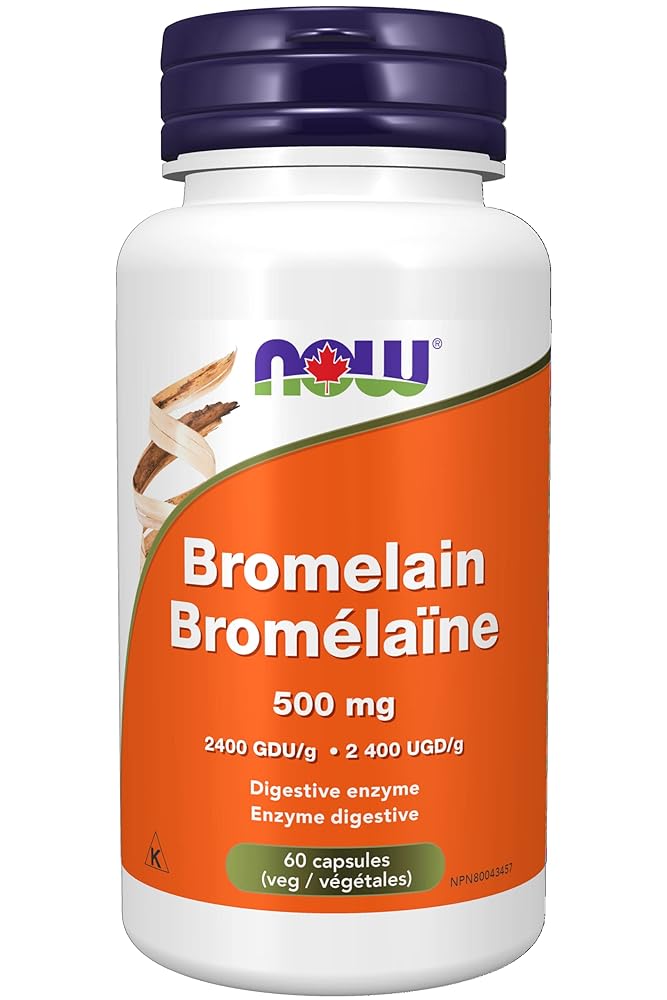 Now Foods Bromelain 500mg Vcaps