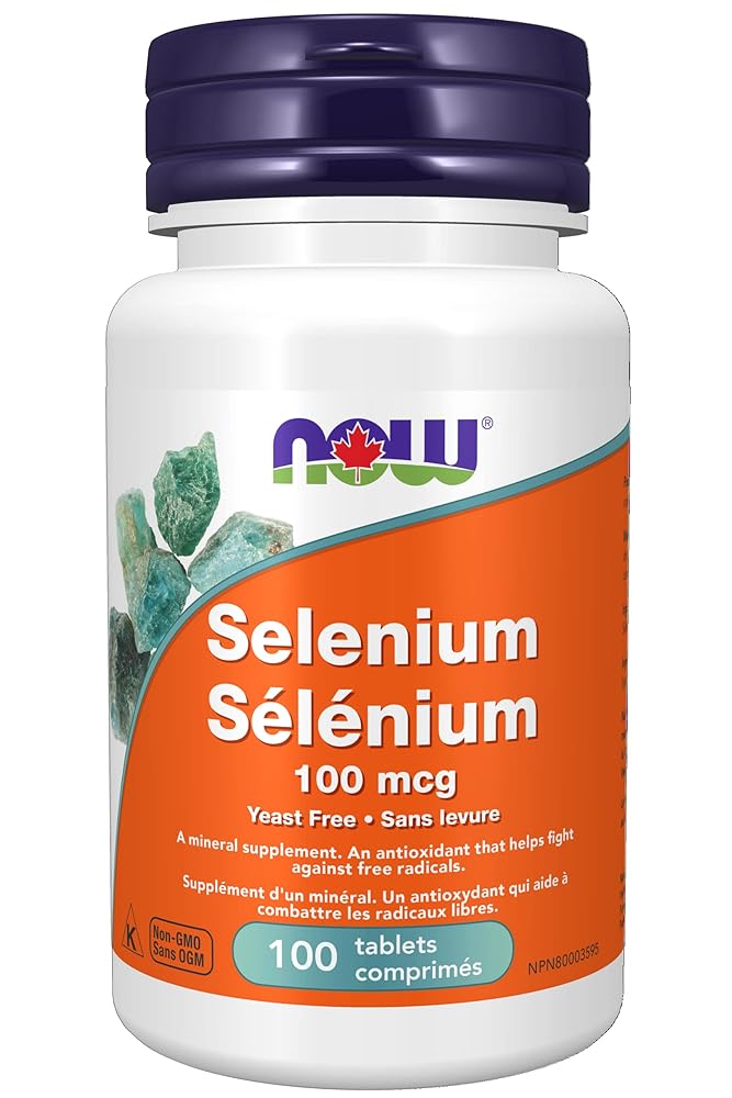 Now Foods Yeast-Free Selenium 100mcg