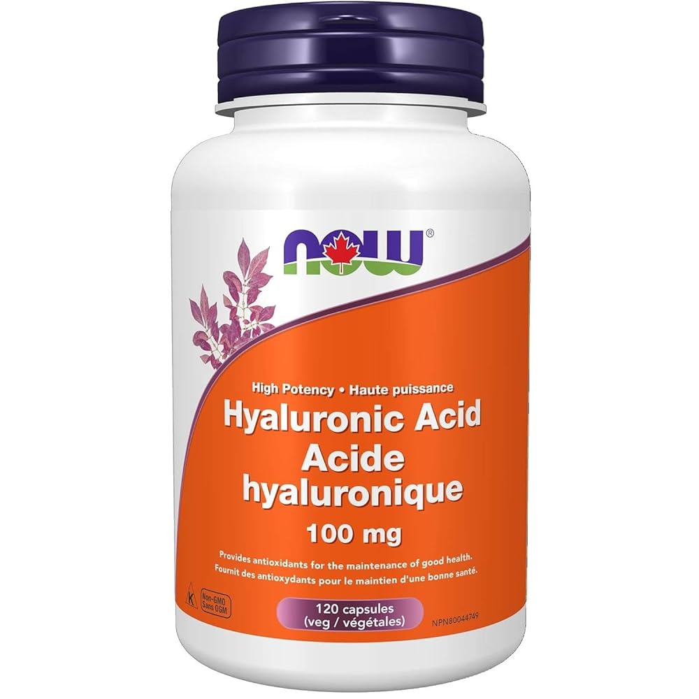 NOW Hyaluronic Acid 100mg Capsules