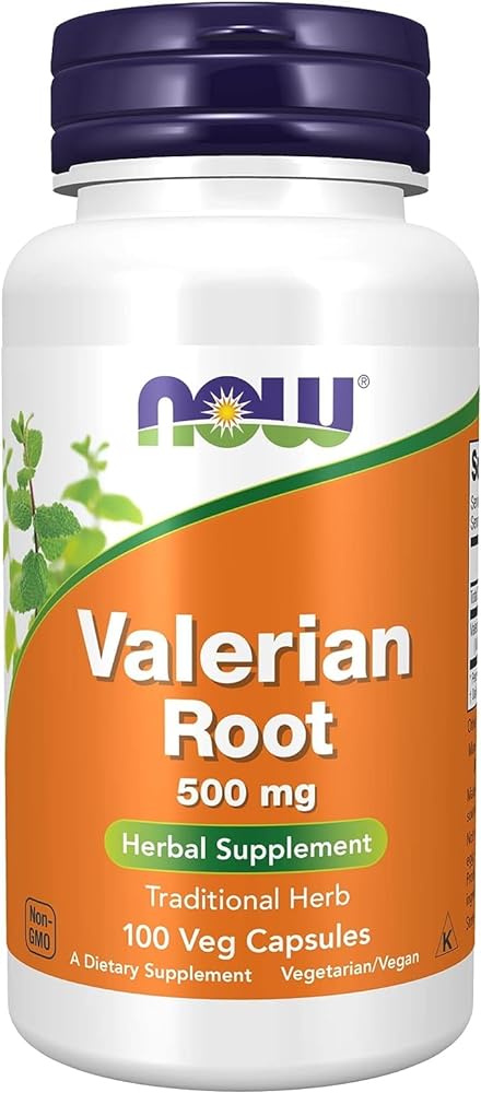NOW Valerian Root Capsules, 100 Count