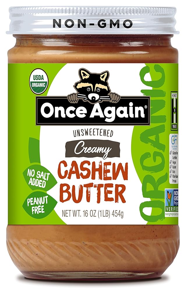 Once Again Cashew Butter 16 oz