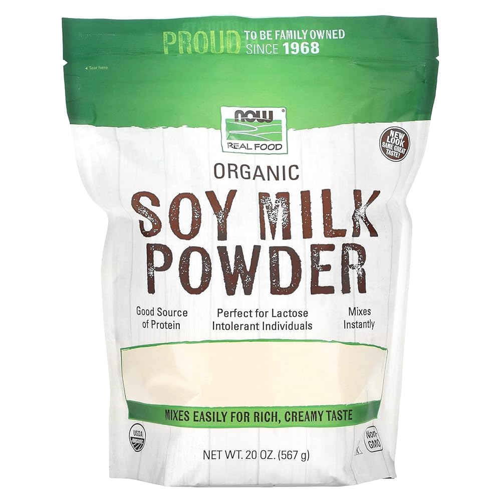 Organic Soy Milk Powder, 20 oz