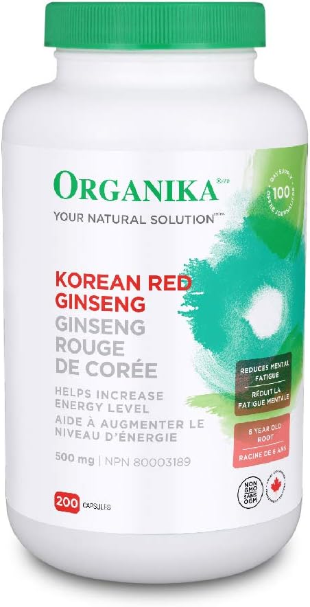 Organika Korean Red Ginseng Capsules