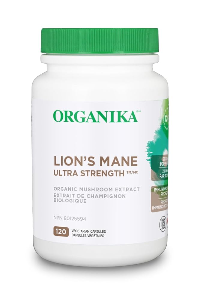 Organika Lion’s Mane Mushroom Ext...