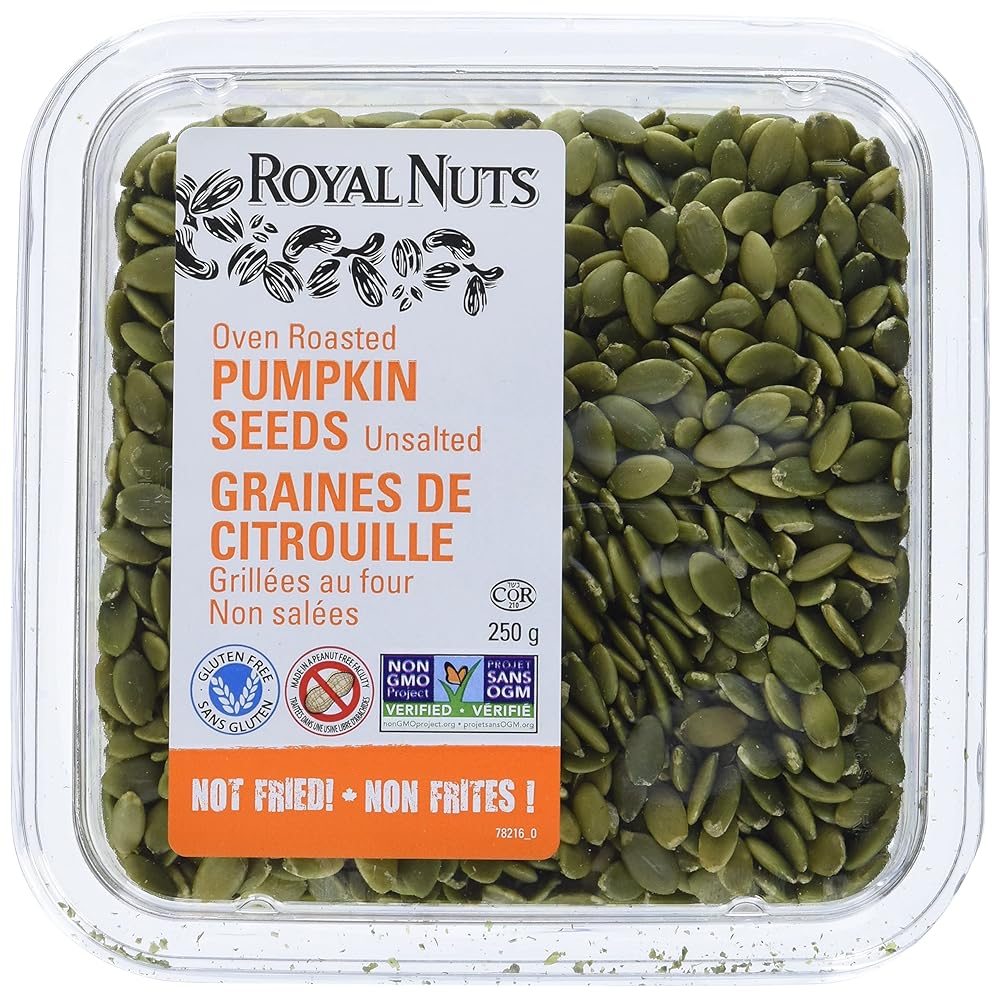 ROYAL NUTS Roasted Pumpkin Seeds, 250g