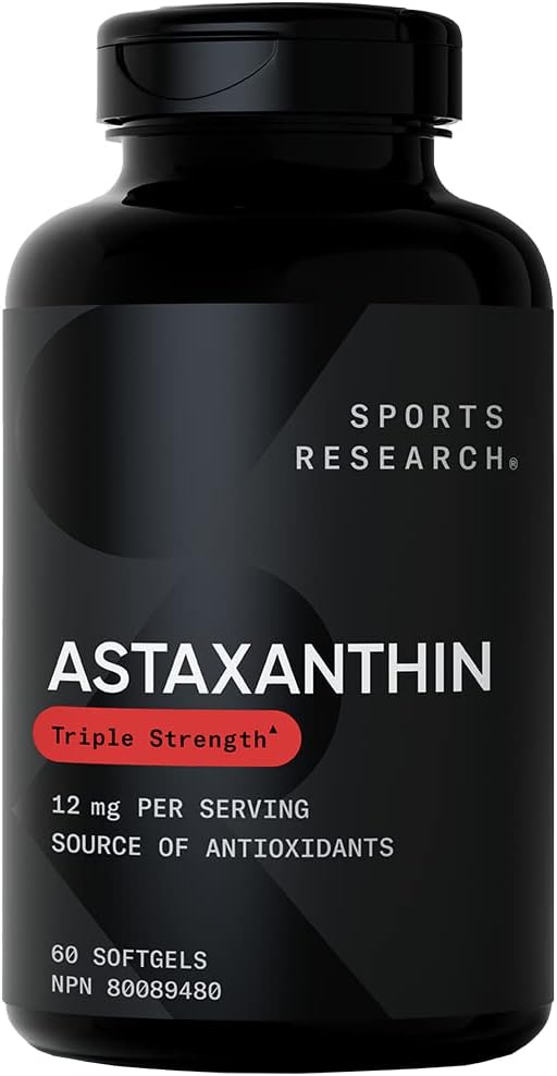 Sports Research Astaxanthin Supplement ...
