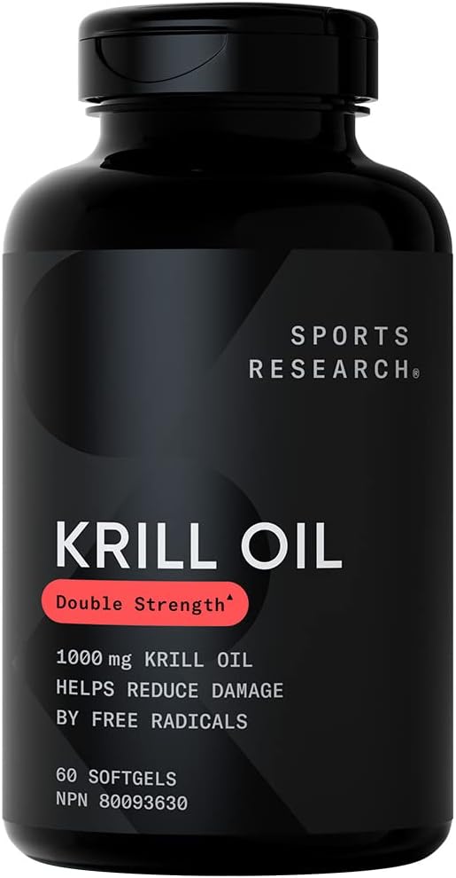 Sports Research Krill Oil with Astaxanthin
