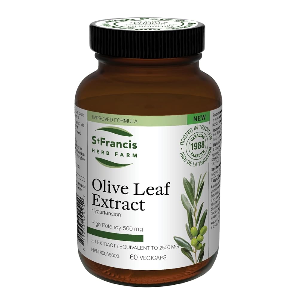 St. Francis Olive Leaf Extract Capsules