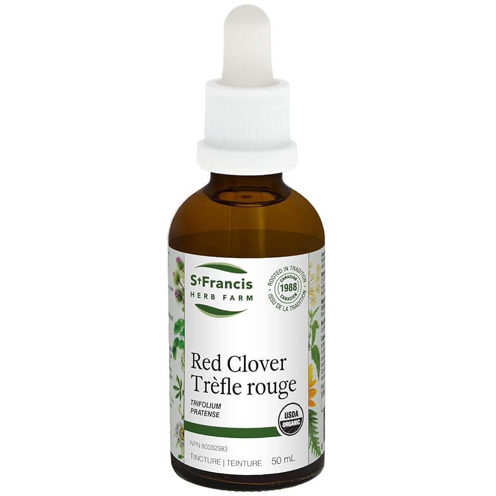 St. Francis Red Clover Herbal Tincture