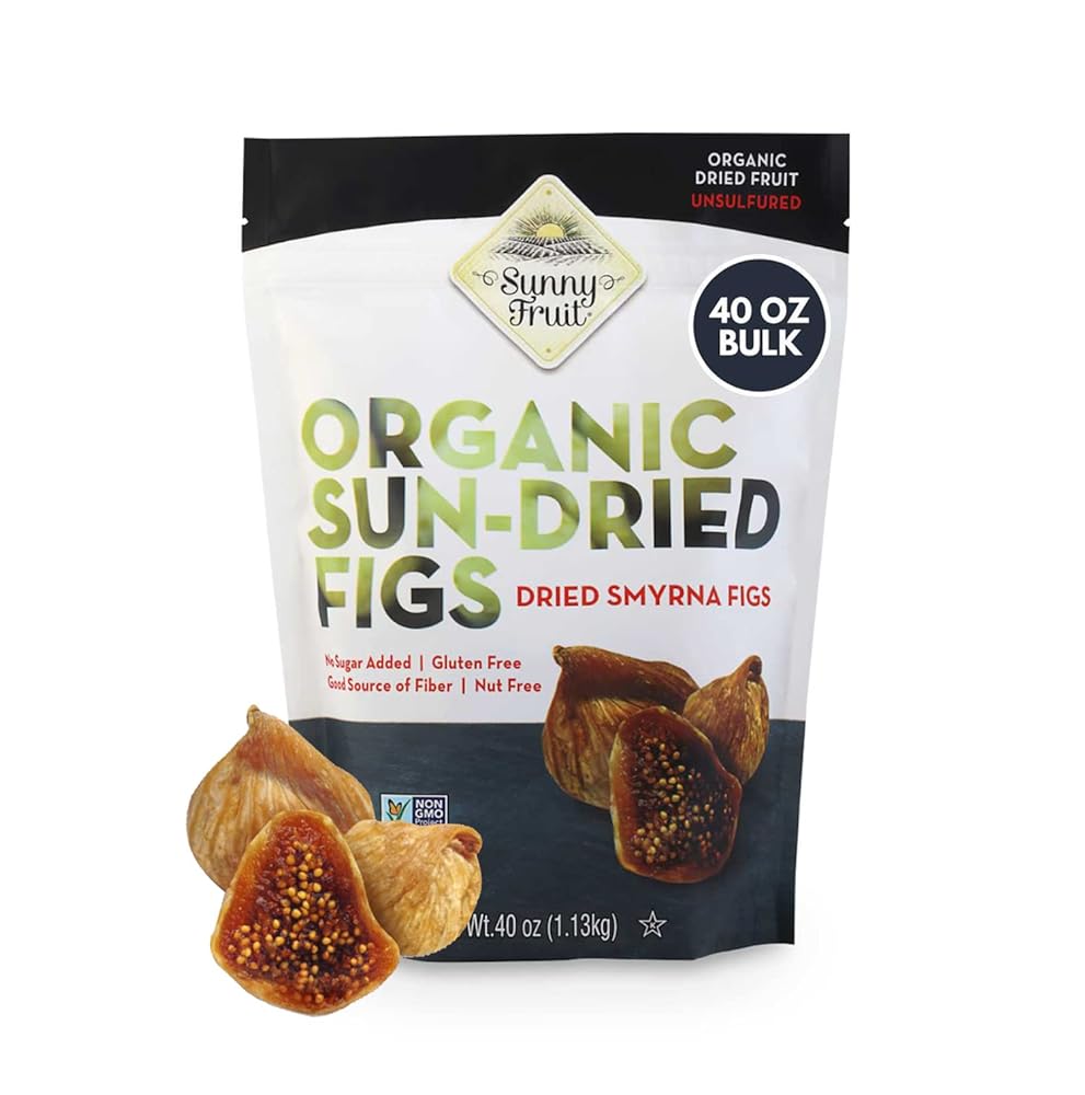 Sunny Fruit Organic Figs 40 Oz” &...