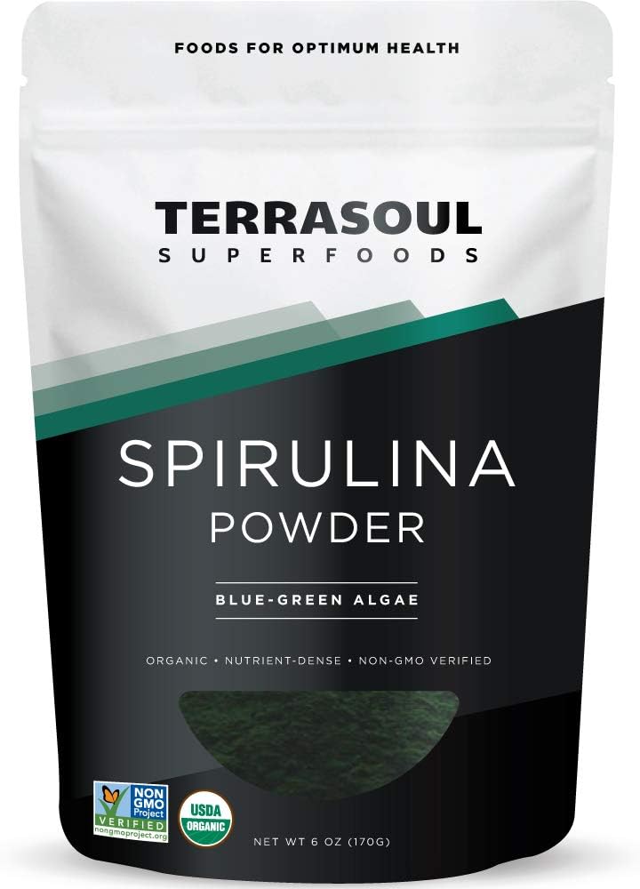 Terrasoul Spirulina Powder, 6 oz