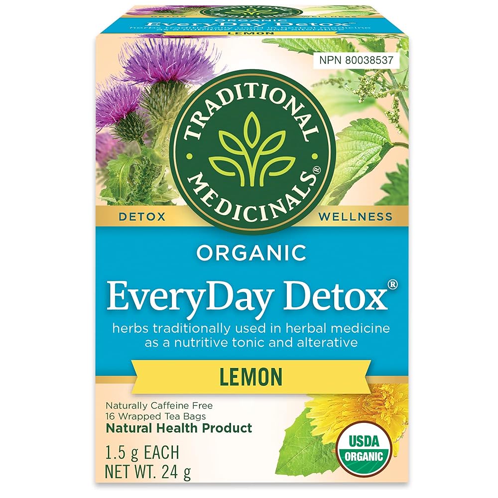 Traditional Medicinals Detox Lemon Herb...