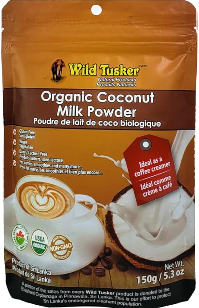 Tusker Organic Coconut Milk Powder 150g