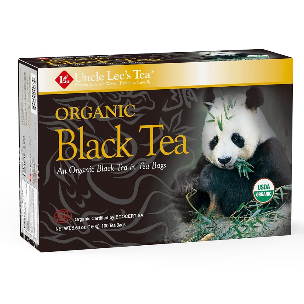 Uncle Lee’s Organic Black Tea, 10...