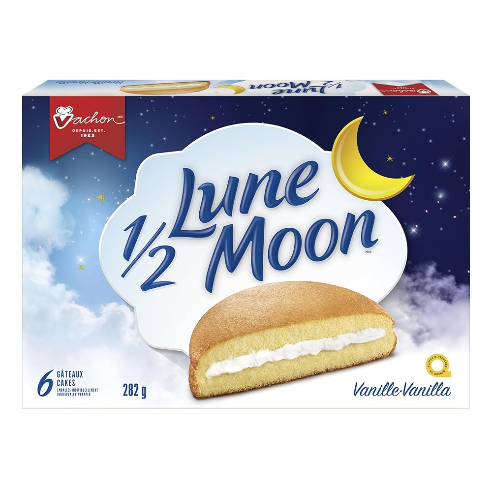 VACHON 1/2 Lune Moon Vanilla Cakes