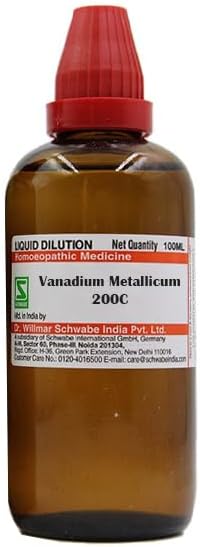 Vanadium Metallicum 200C 100ml by Schwabe