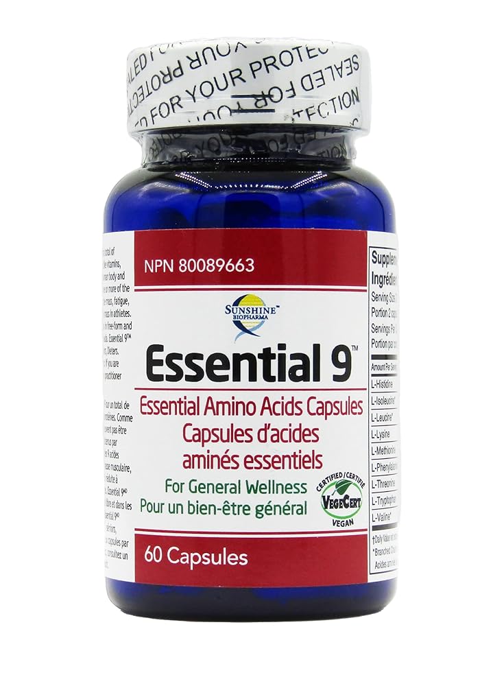Vegan Essential Amino Acids Capsules