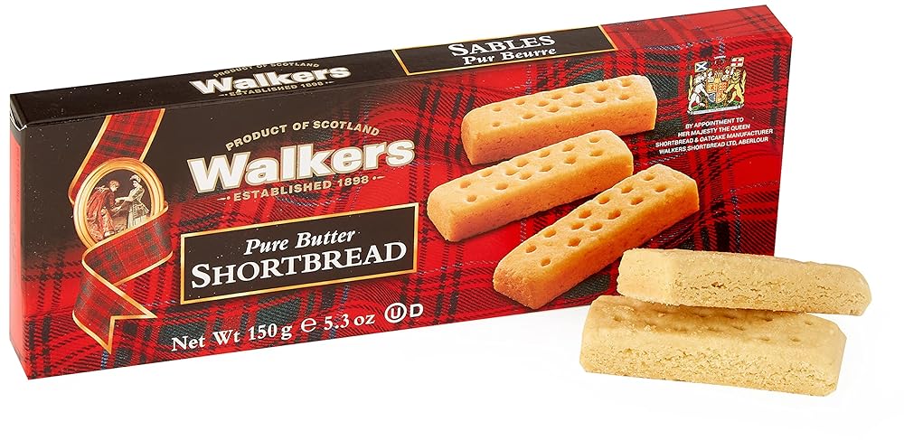 Walkers Shortbread Fingers, 150g”...
