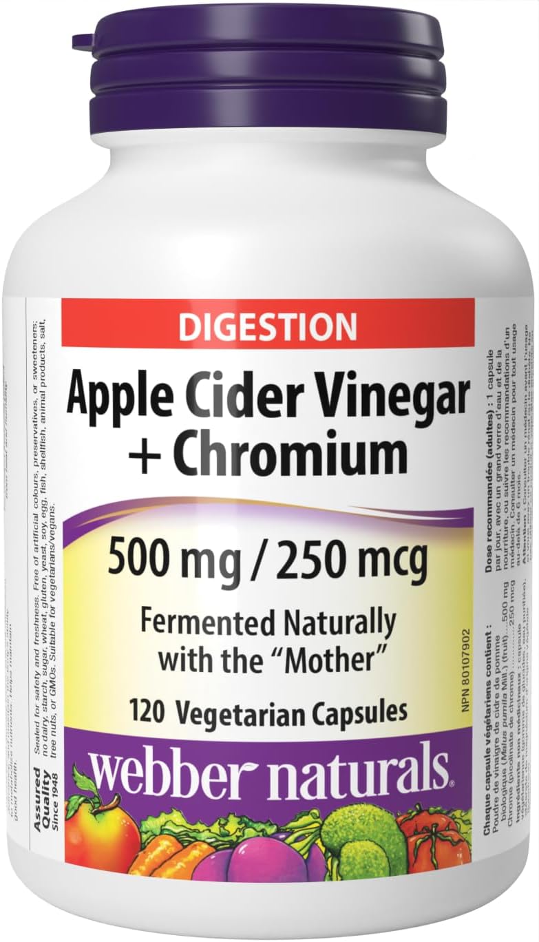 Webber Naturals Apple Cider Vinegar Cap...