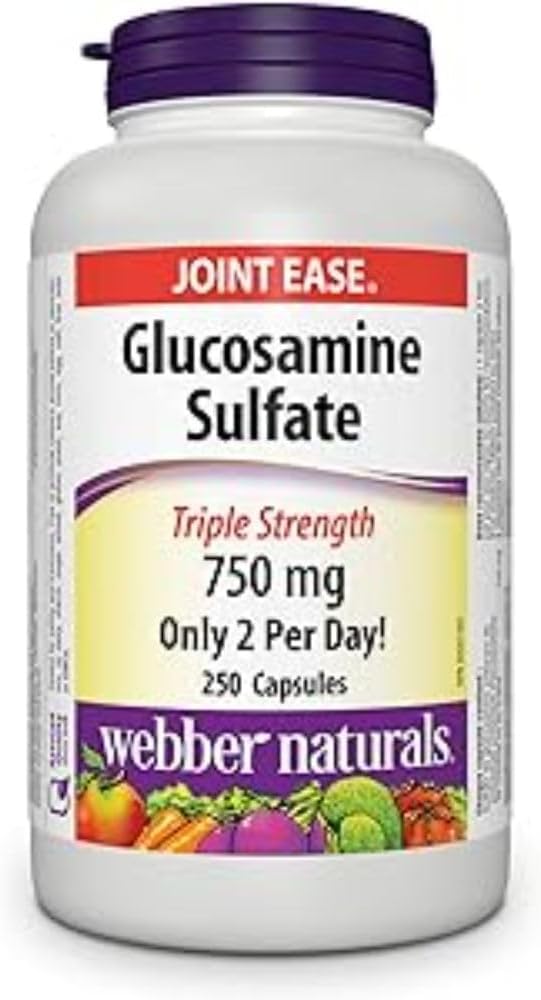 Webber Naturals Glucosamine Sulfate, Tr...