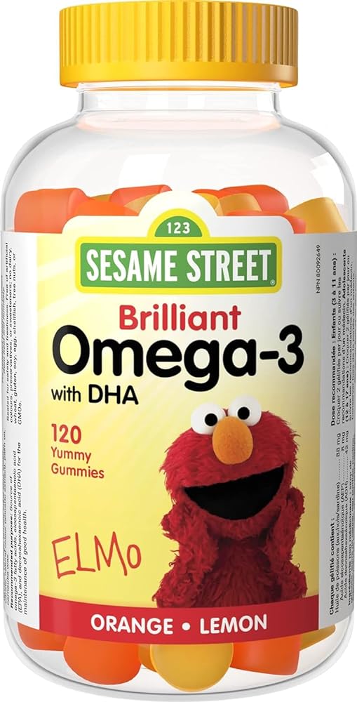Webber Naturals Sesame Street Omega-3 G...