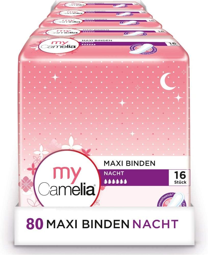 Camelia maxi night sanitary napkins