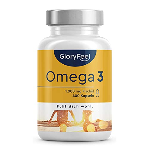 GloryFeel Omega 3 Fish Oil Capsules 100...