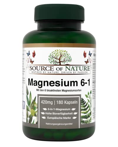Source of Nature® | 6-in-1 magnesium 420mg