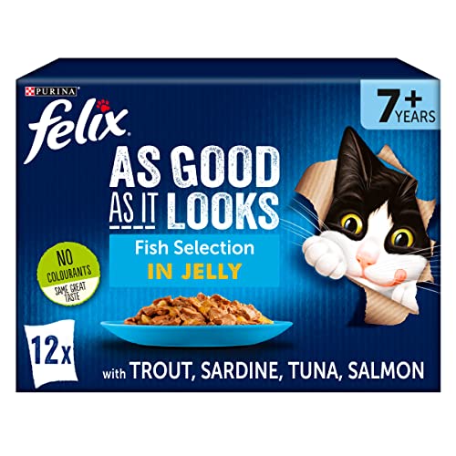 FELIX As good as it looks, cat food wet...
