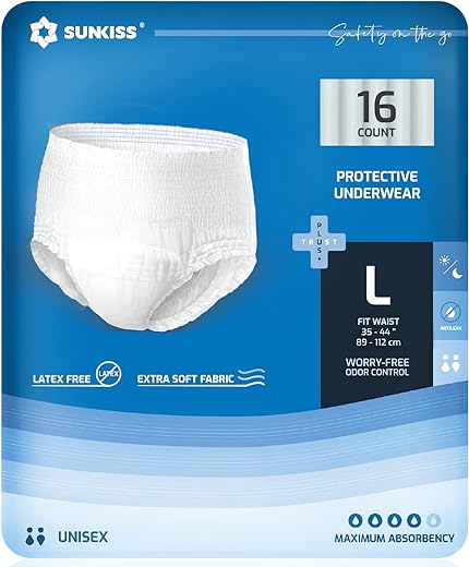 SUNKISS TrustPlus Incontinence Pants fo...