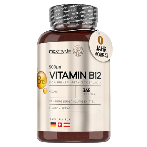 Vitamin B12 Tablets – 500 mcg per Daily...