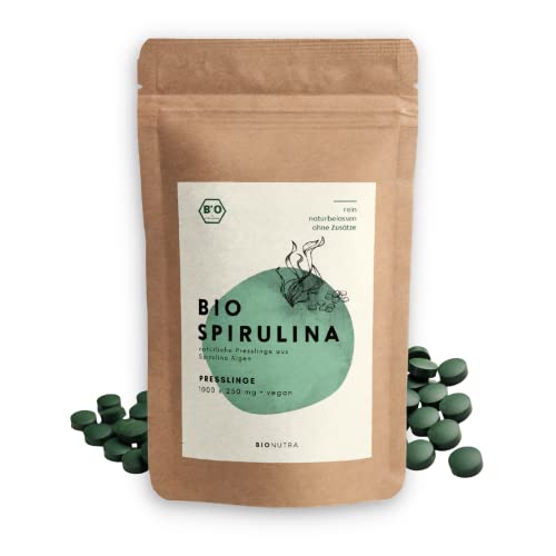 BioNutra Spirulina Organic Pellets, 100...