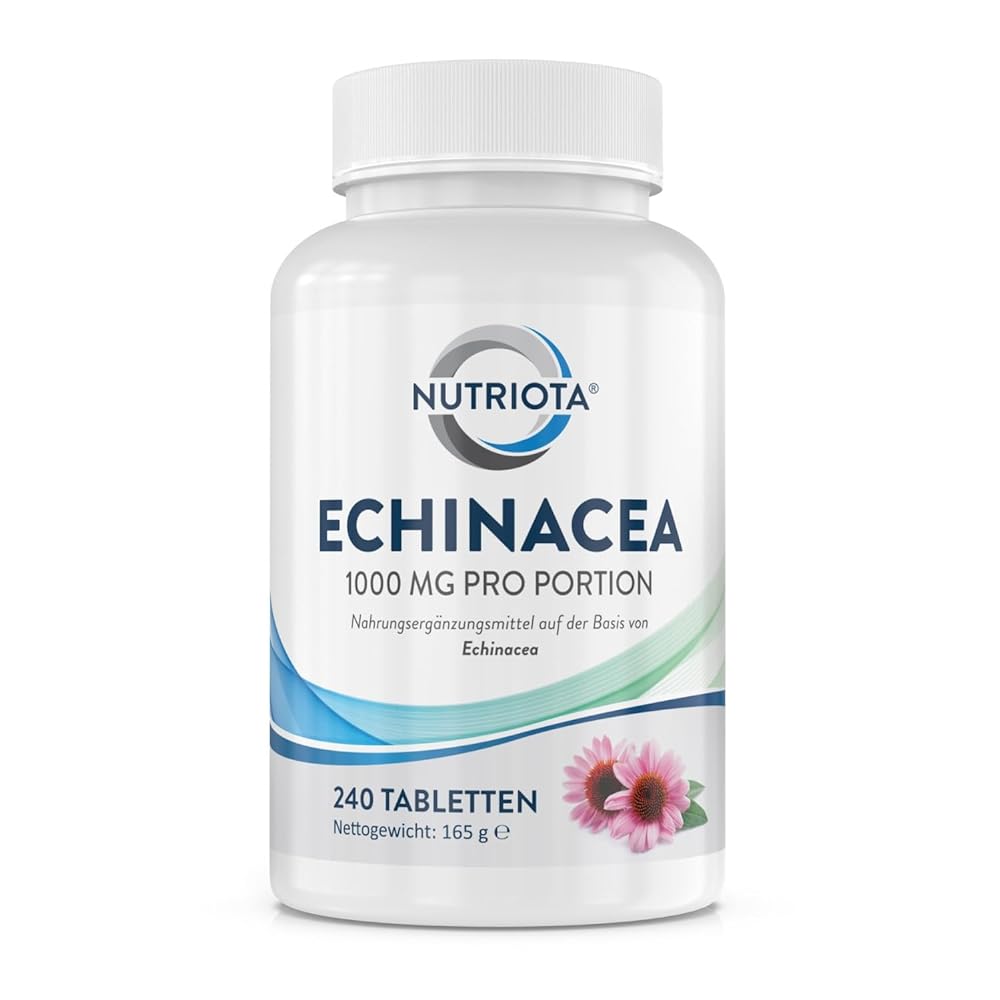 Echinacea 500 mg Tablets | 240 Vegan Ca...