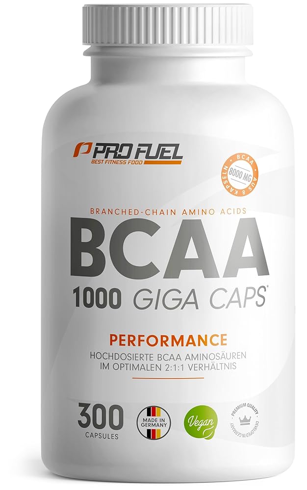 Giga Caps BCAA – High Dose with 8...