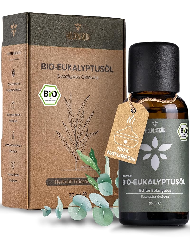 Heldengrün® BIO Eukalyptusöl – 10...