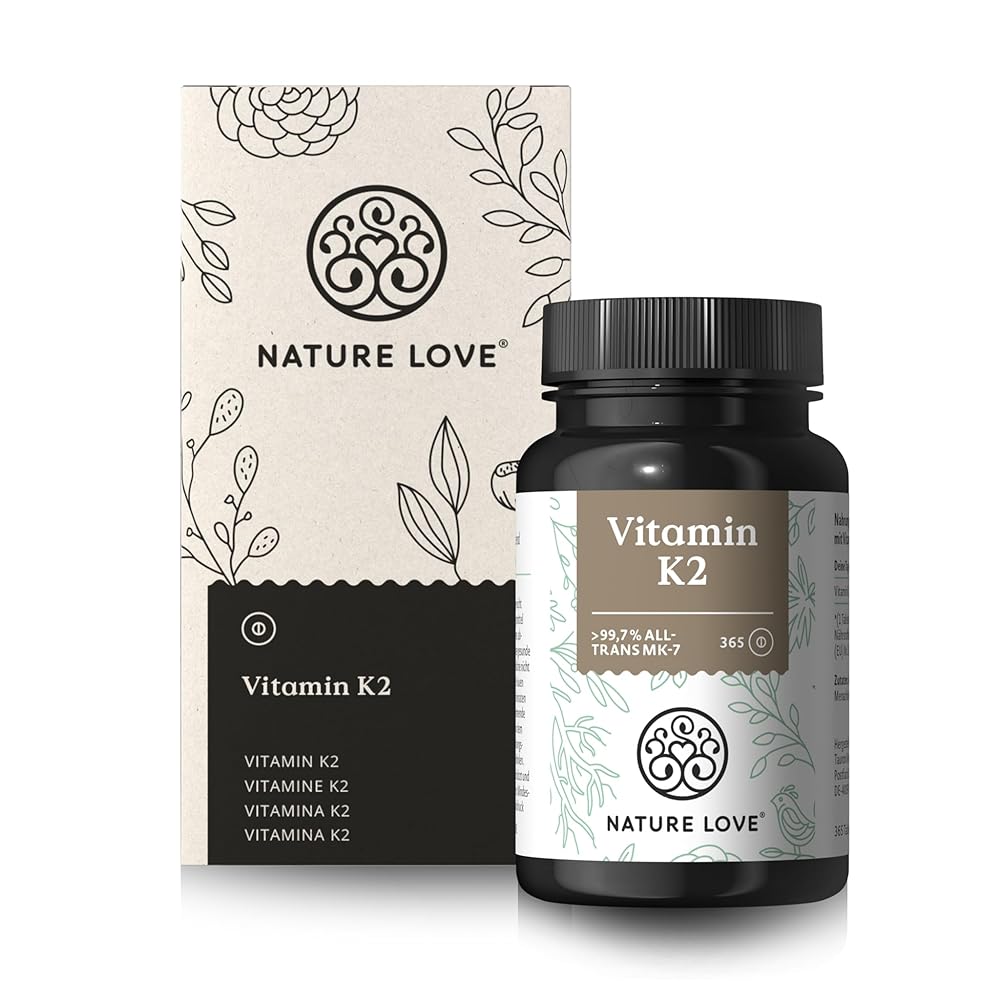 NATURE LOVE® Vitamin K2 MK7-365 Tablets...