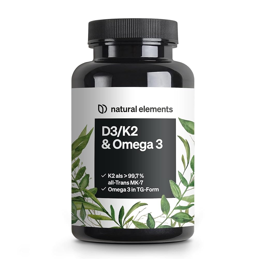 Premium Vitamin D3 + K2 + Omega 3