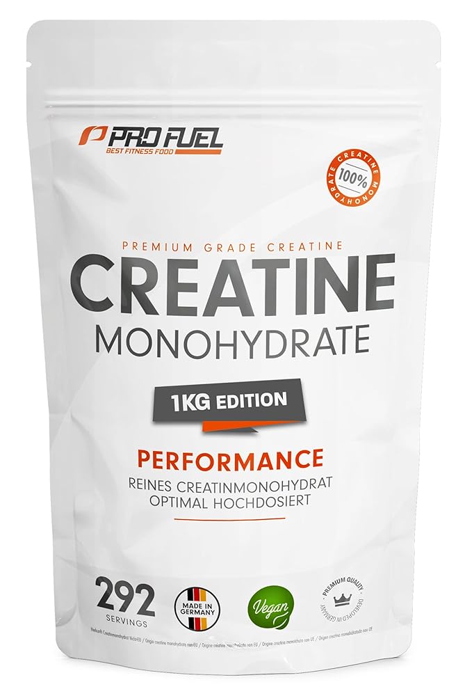 Pure Creatine Monohydrate Powder –...