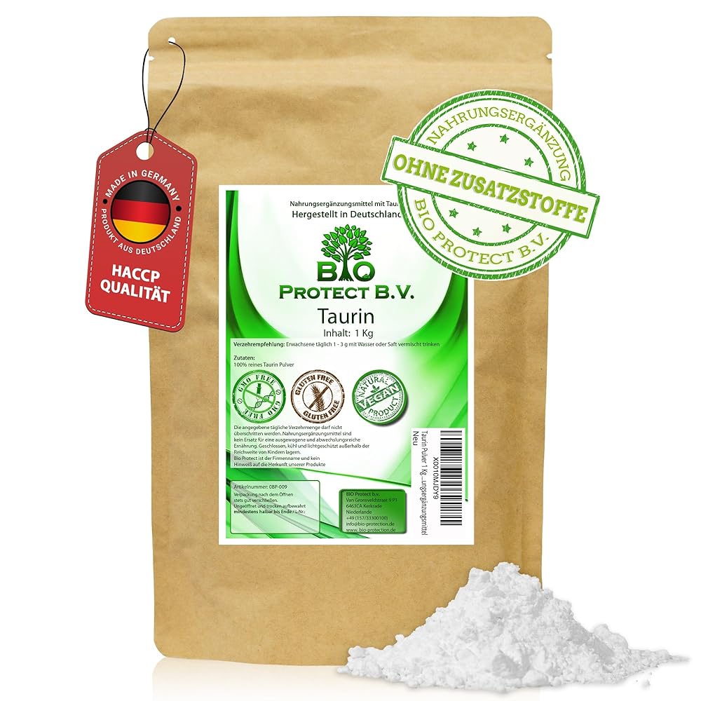 Taurin Powder – 100% Pure, 1kg