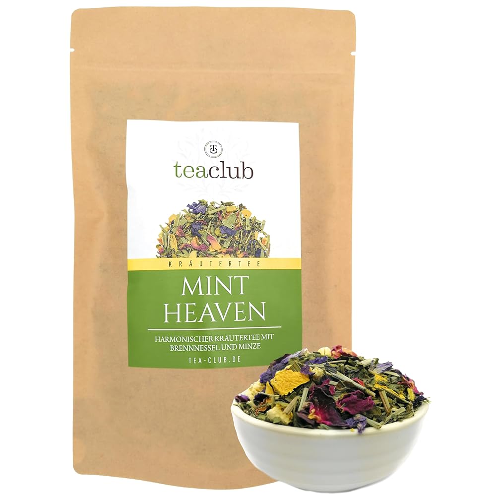 TeaClub Herbal Tea Mint Heaven, 100g Lo...