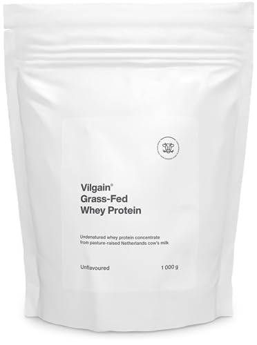 Vilgain Whey Protein Powder, Grass Fed