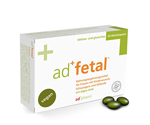 Adfetal Vegan Prenatal Vitamin D Soft C...