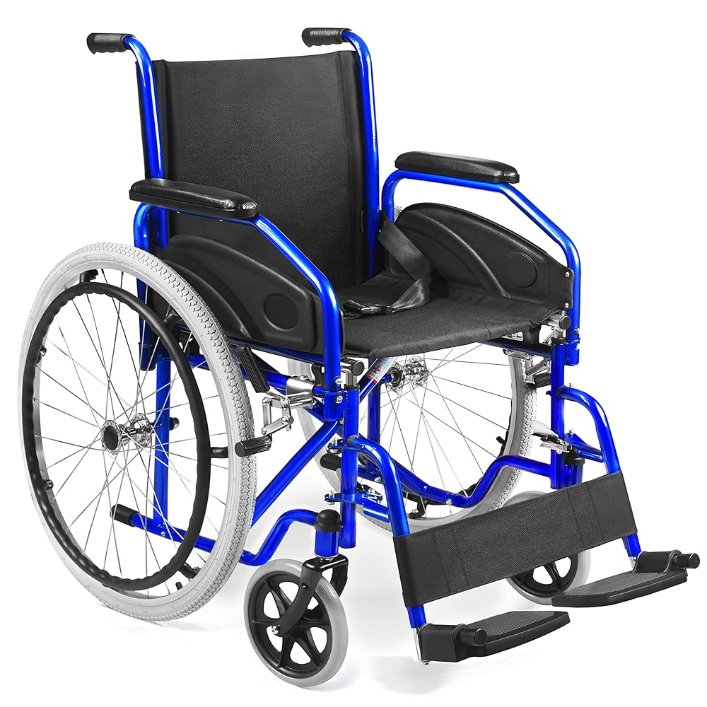 AIESI® Foldable Self-Propelled Wheelcha...